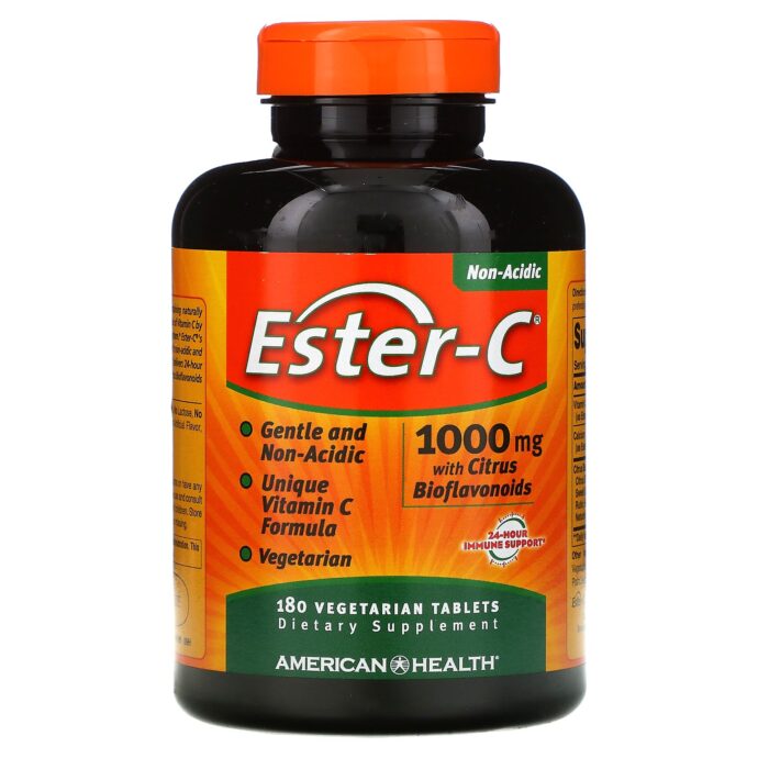 كبسولات فيتامين American C Health لتعزيز المناعة