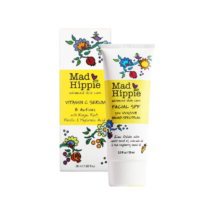 كريم واقي شمسي Mad Hippie مع عامل حماية واسعة SPF30