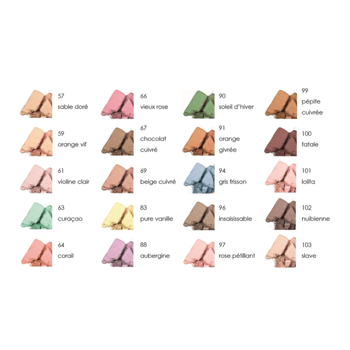 ⁦Ombre à paupières poudre Minérale Couleur caramel⁩ - الصورة ⁦2⁩